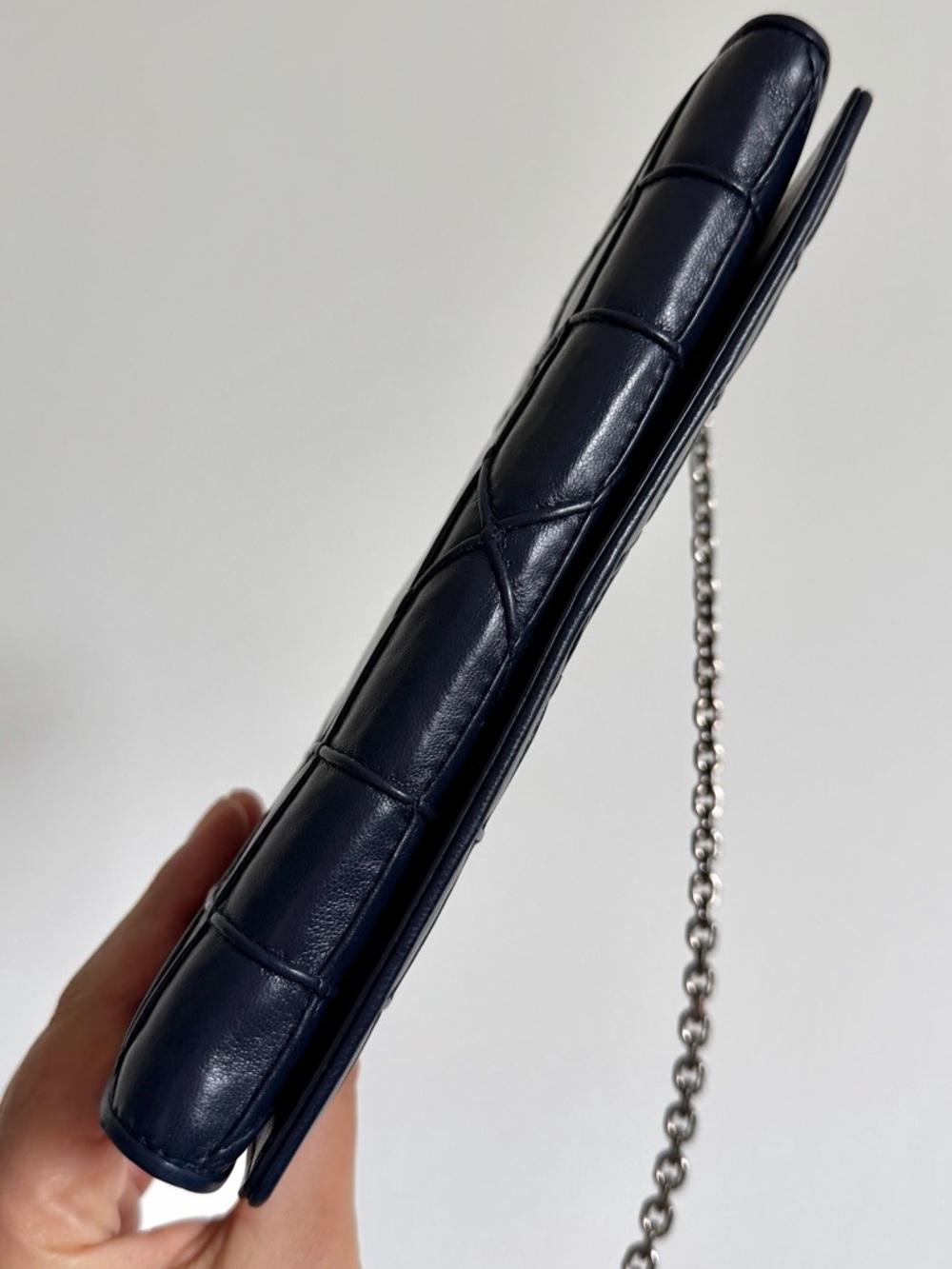 Dior Lambskin Leather Wallet on Chain - Picture 8 of 12